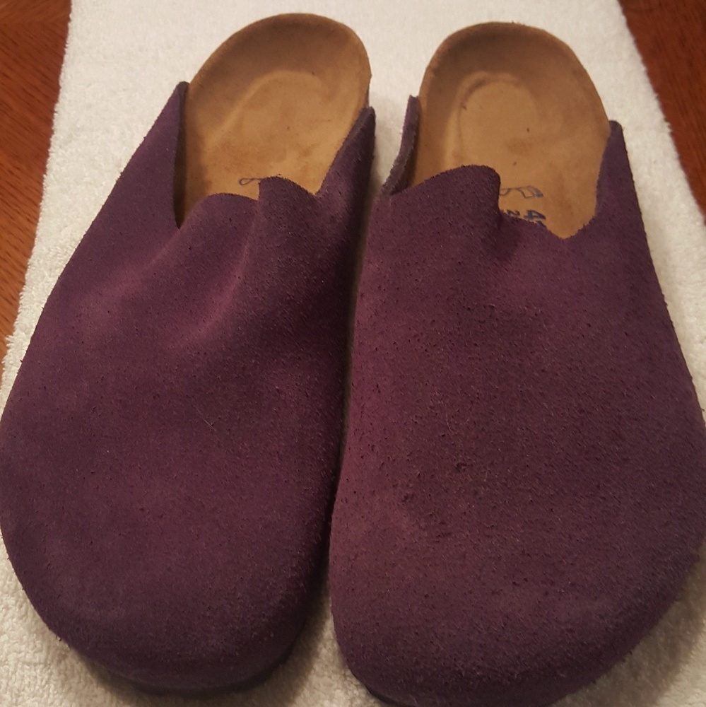 Purple Birkenstock Clogs